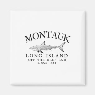 Aimant Montauk Li hors de la pêche au requin vintage