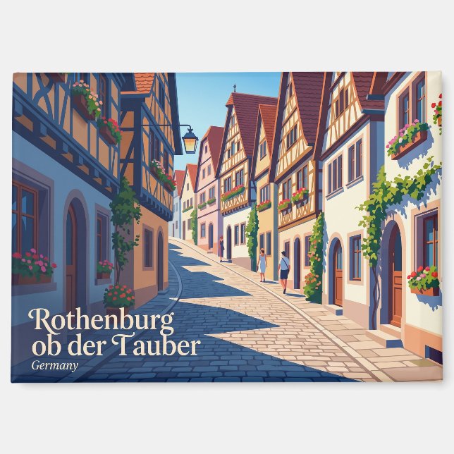 Aimant Montée d'Or Allemagne (Recto)