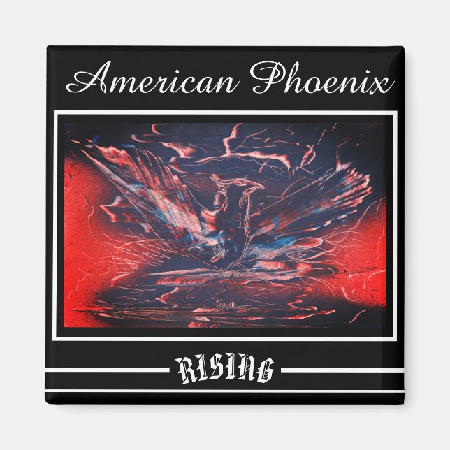 Aimant Montée du Phoenix américain (Devant)