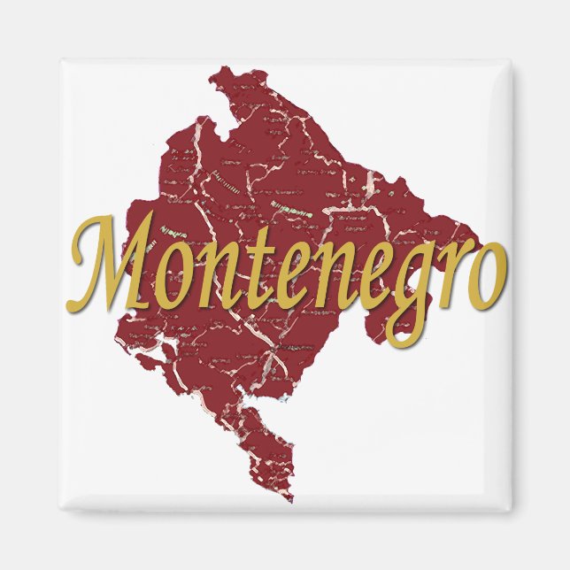 Aimant Monténégro (Devant)
