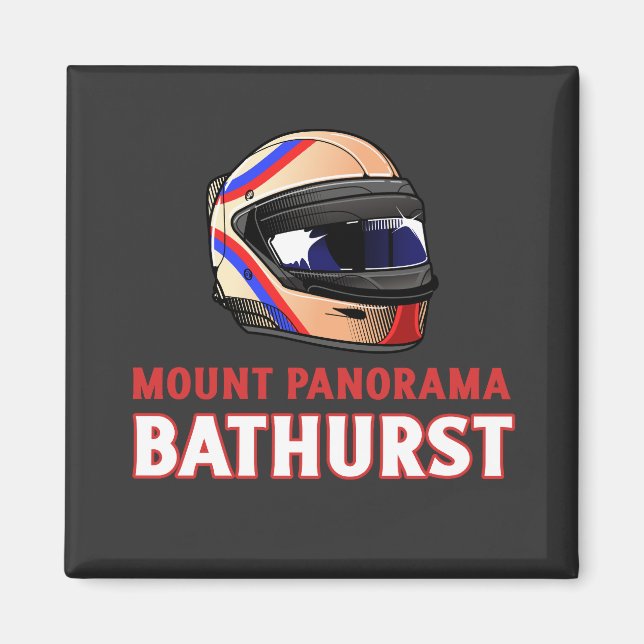 Aimant monter panorama Bathurst Australie course automobi (Devant)
