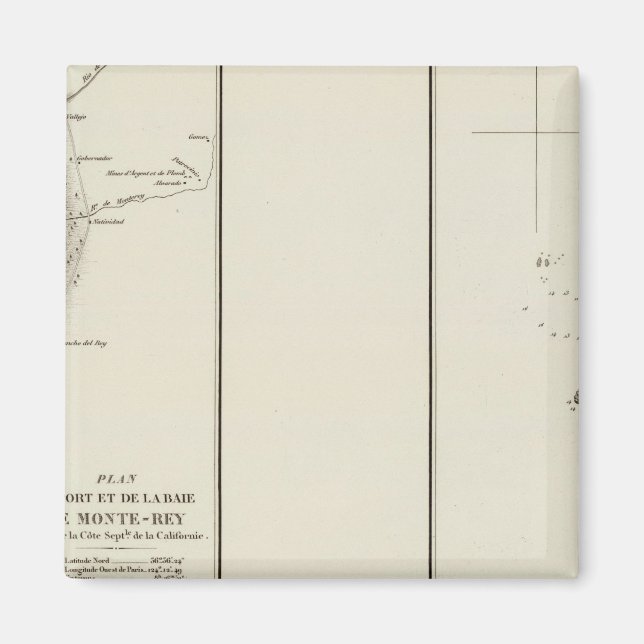 Aimant Monterey Bay, Californie (Devant)