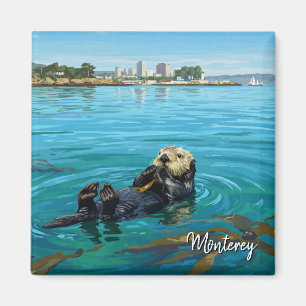 Aimant Monterey Bay Sea Otter California Travel