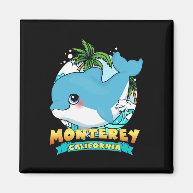 Aimant Monterey California Cute Ba (Devant)