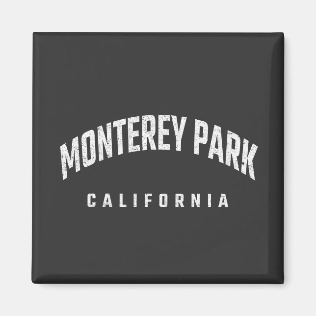 Aimant Monterey Park California CA (Devant)