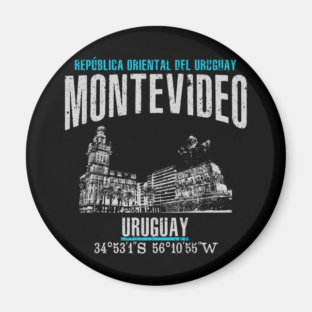 Aimant Montevideo (Devant)