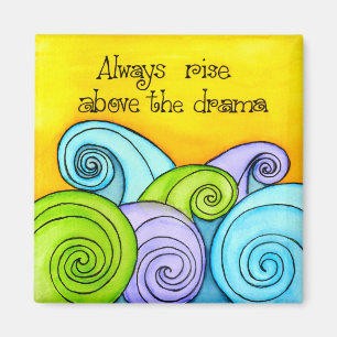 Aimant Montez au-dessus du drame