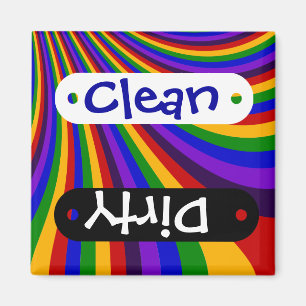 Aimant Montez les rayures colorées de glissière