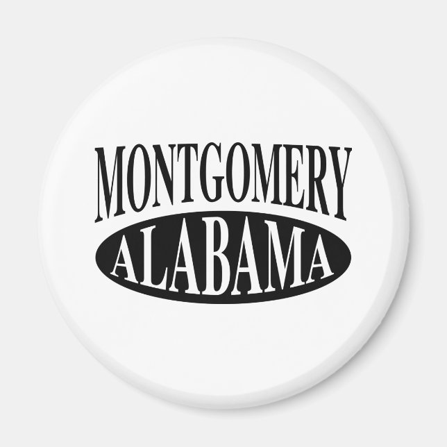 Aimant Montgomery Alabama (Devant)
