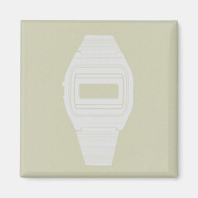 Aimant Montre électronique (Devant)