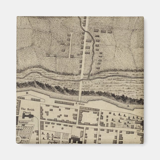Aimant Montréal ou Ville Marie (Devant)