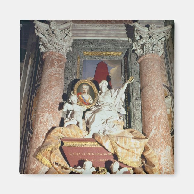 Aimant Monument à Maria Clementina Sobieska 1739 (Devant)