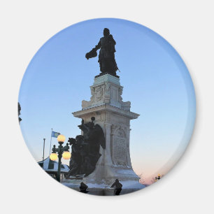 Aimant Monument à Samuel De Champlain, Québec, Canada