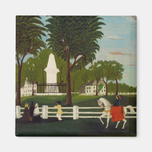 Aimant Monument de bataille de Lexington, c.1830