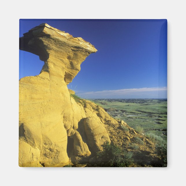 Aimant Monument en grès dans la région de Hell Creek près (Devant)