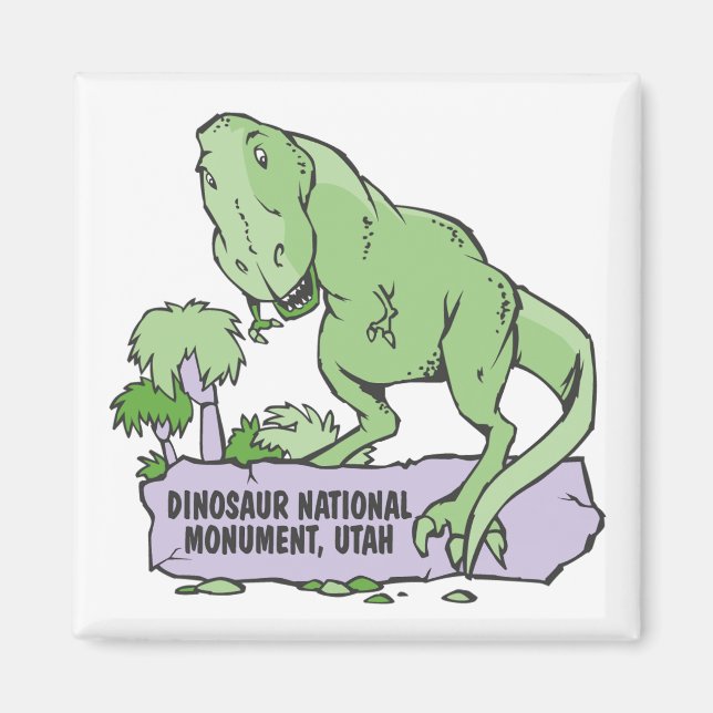 Aimant Monument National de Dinosaur Utah (Devant)