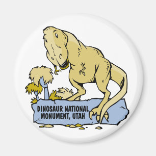 Aimant Monument national de dinosaure