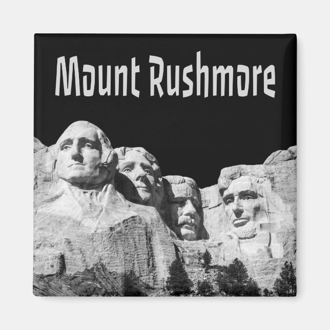Aimant Monument national du Mont Rushmore Dakota du Sud (Devant)
