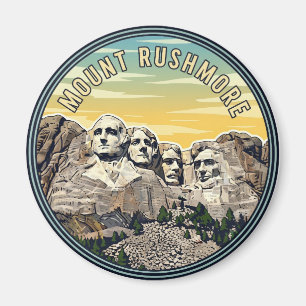 Aimant Monument national du Mont Rushmore Voyage