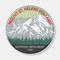 Monument national du volcan Sainte-Hélène Vintage