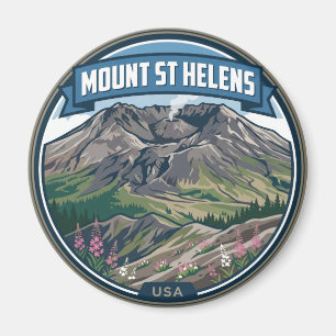 Aimant Monument national volcanique du mont St Helens USA