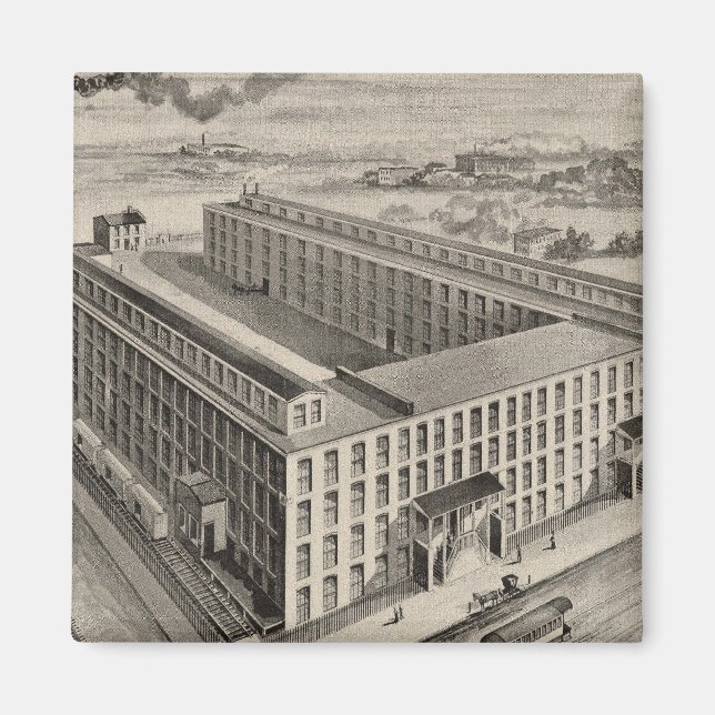 Aimant Moody Establishment & Andersons Fabricants de chau (Devant)