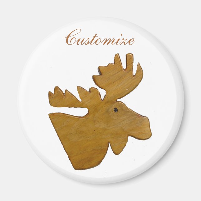 Aimant Moose Head Thunder_Cove (Devant)