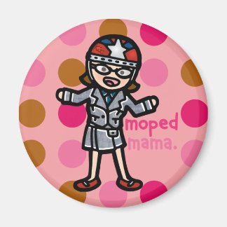 Aimant moped mama aimant.