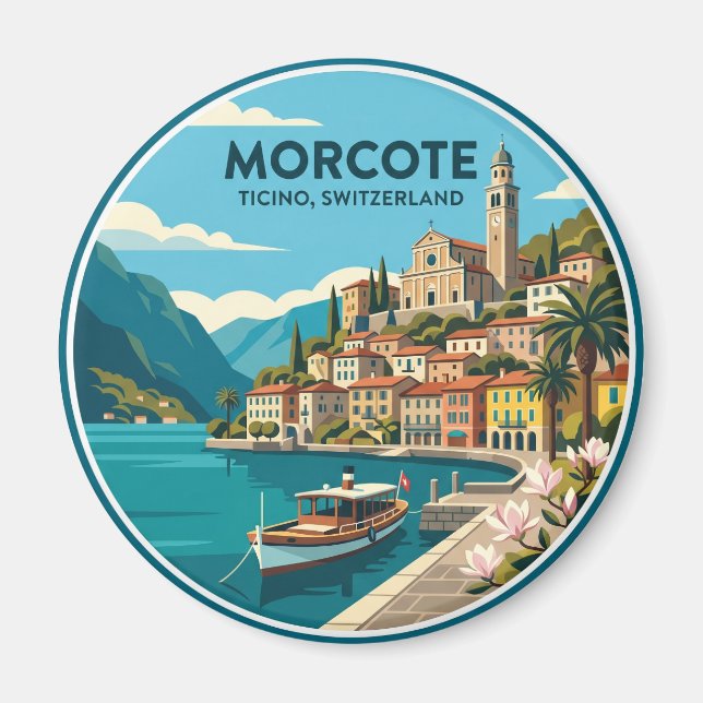 Aimant Morcote Suisse (Devant)
