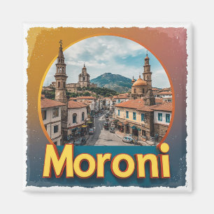 Aimant Moroni Comores Voyage Souvenir Pour Destination