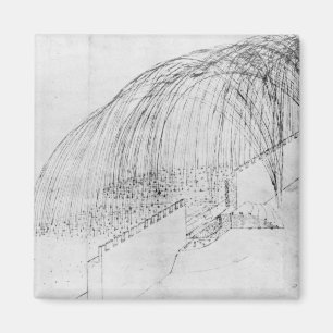 Aimant Mortiers tirant des pierres sur un mur dans un for