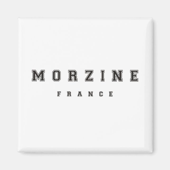 Aimant Morzine France (Devant)