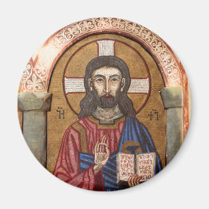 Aimant Mosaïque ancienne de Jésus