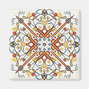 Aimant mosaïque andalouse