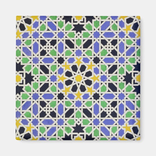 Aimant Mosaïque au dado de la porte dans le hall des Deux (Devant)