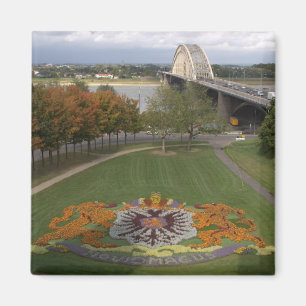 Aimant Mosaïque de fleur, Nimègue