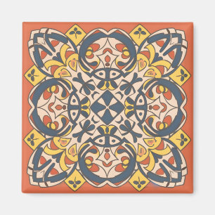 Aimant mosaïque de grenade