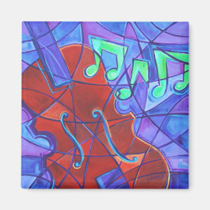 Aimant Mosaïque Violoncelle