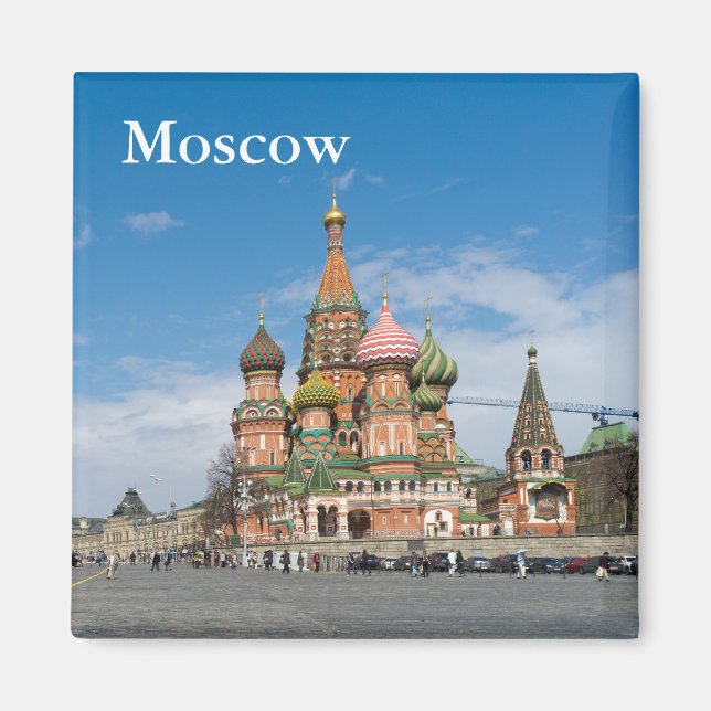 Aimant Moscou, cathédrale Saint-Basile (Devant)