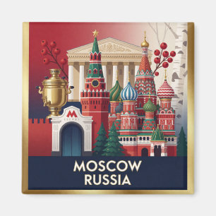 Aimant Moscou Kremlin Monument de Voyage