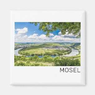 Aimant Moselle Loop Trittenheim Panorama Allemagne Souven