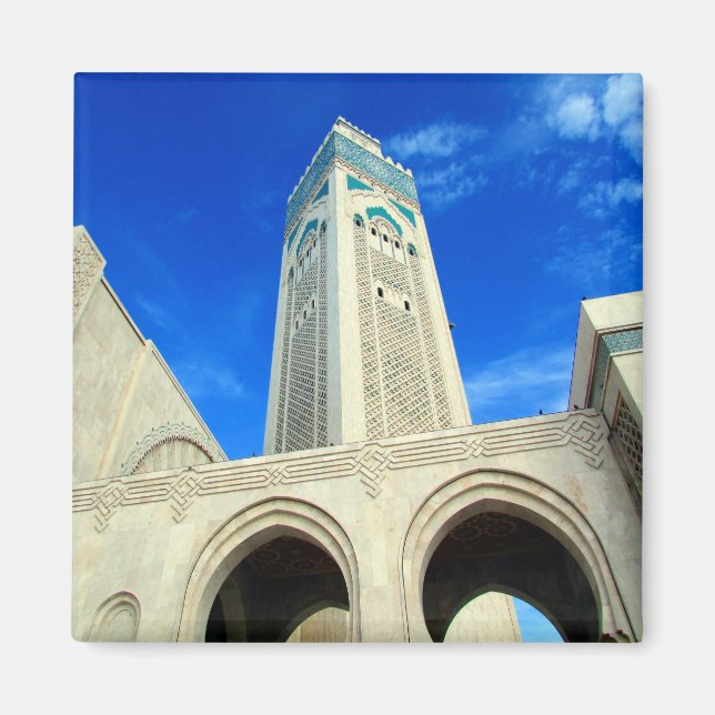 Aimant mosquée de casablanca (Devant)