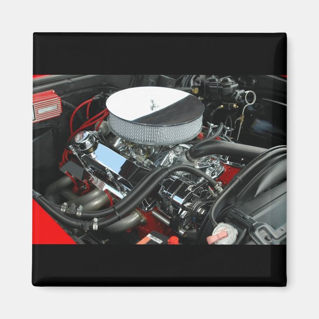 Aimant Moteur de voiture Personnaliser (Devant)