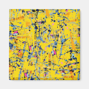 Aimant motif Abstrait