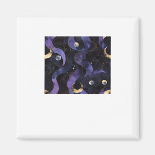 Aimant Motif Abstrait Whimsigoth Classique