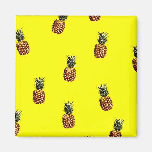 Aimant motif ananas (Devant)
