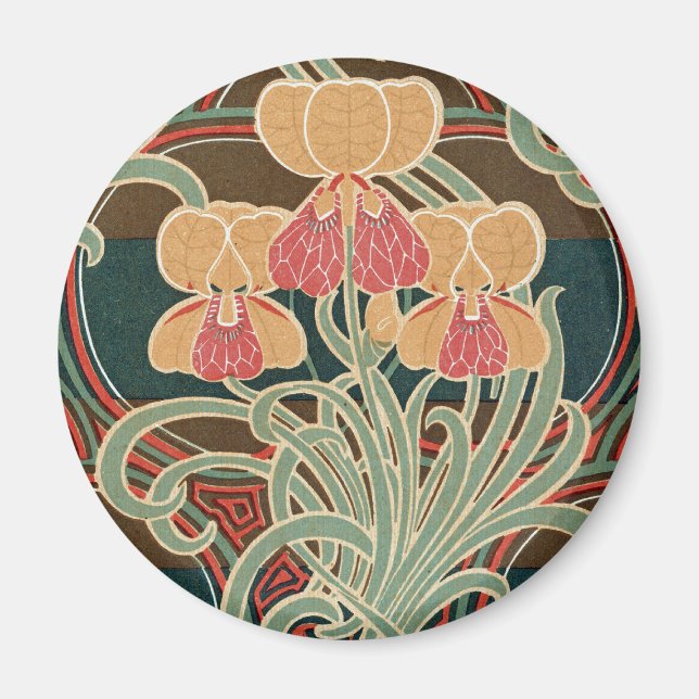 Aimant Motif Art Nouveau #4 à Emporio Moffa (Devant)