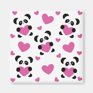 Aimant Motif au jour de l'amour