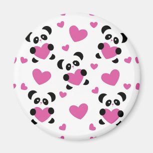 Aimant Motif au jour de l'amour