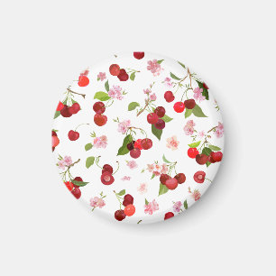 Aimant Motif Cerise 1